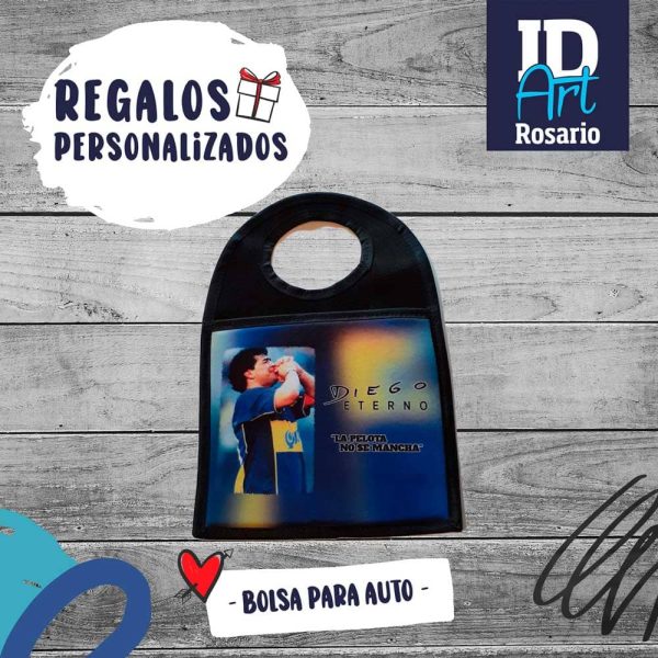 Bolsa para automóvil hecha por ID Art Rosario