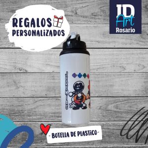 Botella de plástico hecha por ID Art Rosario