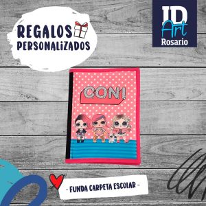 Funda Carpeta hecha por ID Art Rosario