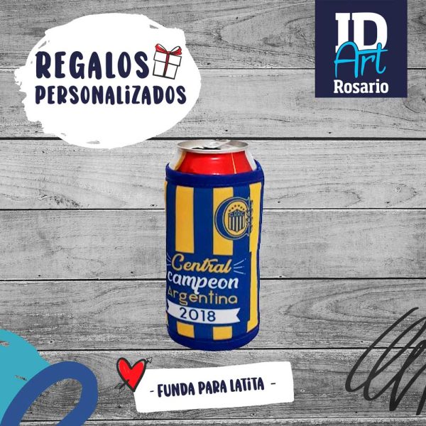 Funda latita hecha por ID Art Rosario