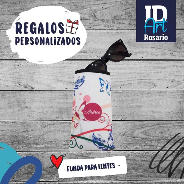 Funda lentes hecha por ID Art Rosario