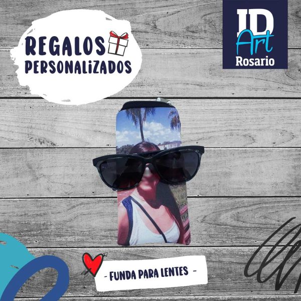 Funda lentes hecha por ID Art Rosario