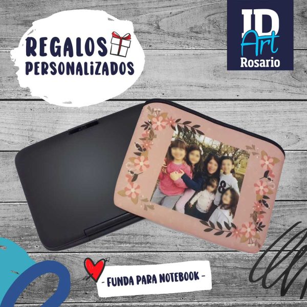 Funda netbook tablet hecha por ID Art Rosario