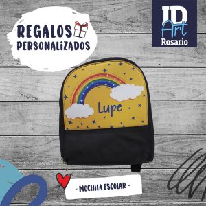 Mochila escolar con cierre