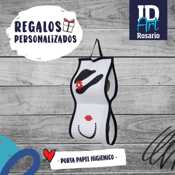 Porta Papel Higiénico hecho por ID Art Rosario