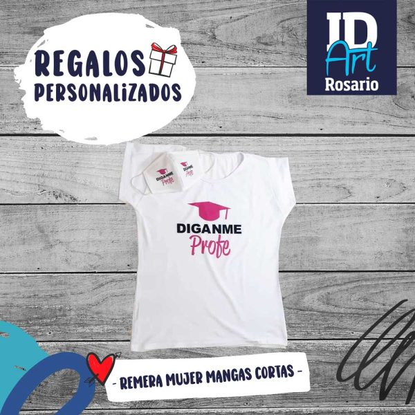 Remera mujer hecha por ID Art Rosario