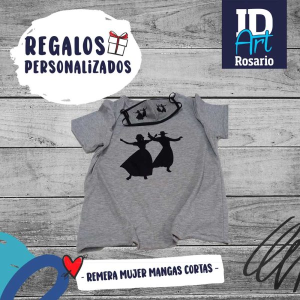 Remera mujer hecha por ID Art Rosario