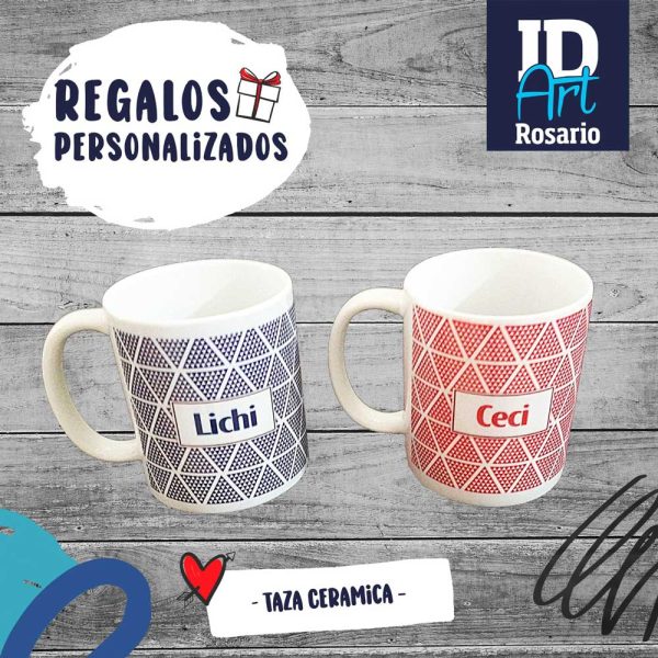 Taza hecha por ID Art Rosario