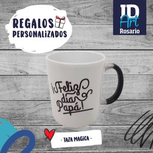 Taza mágica hecha por ID Art Rosario